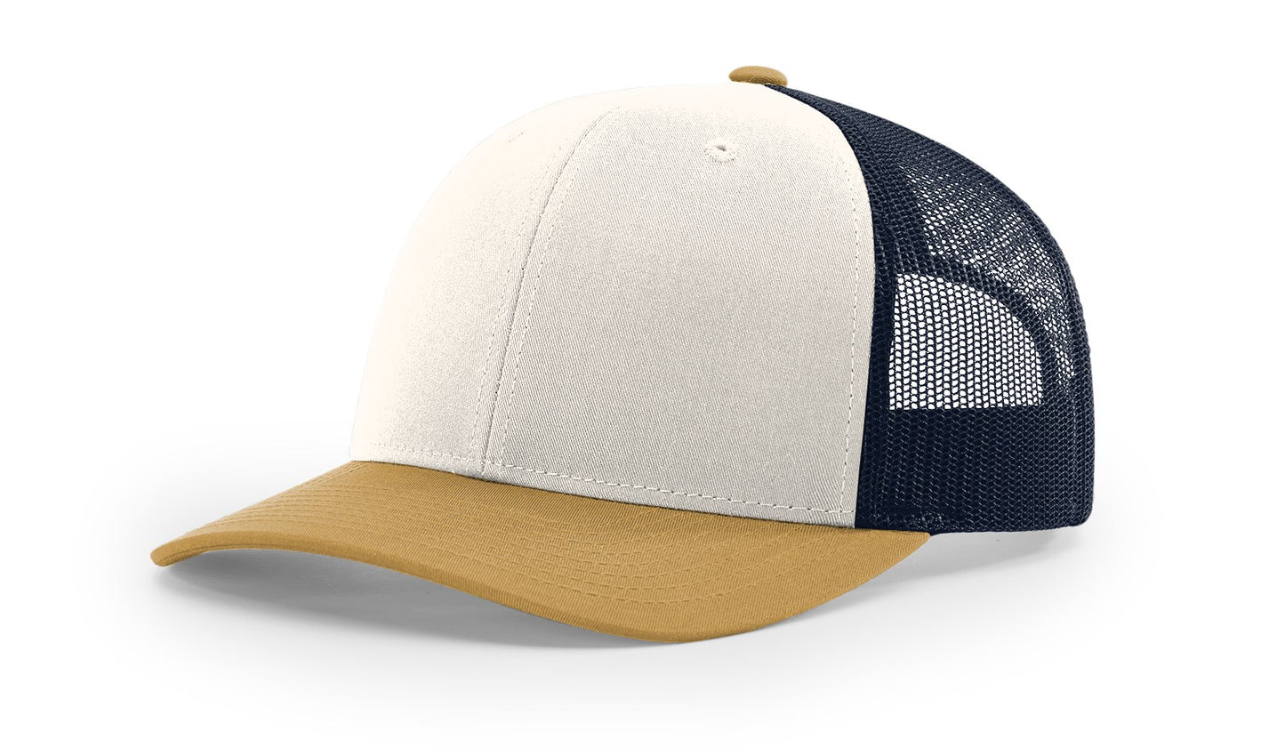 Deer Shed Square Leather Patch Hat Richardson 112