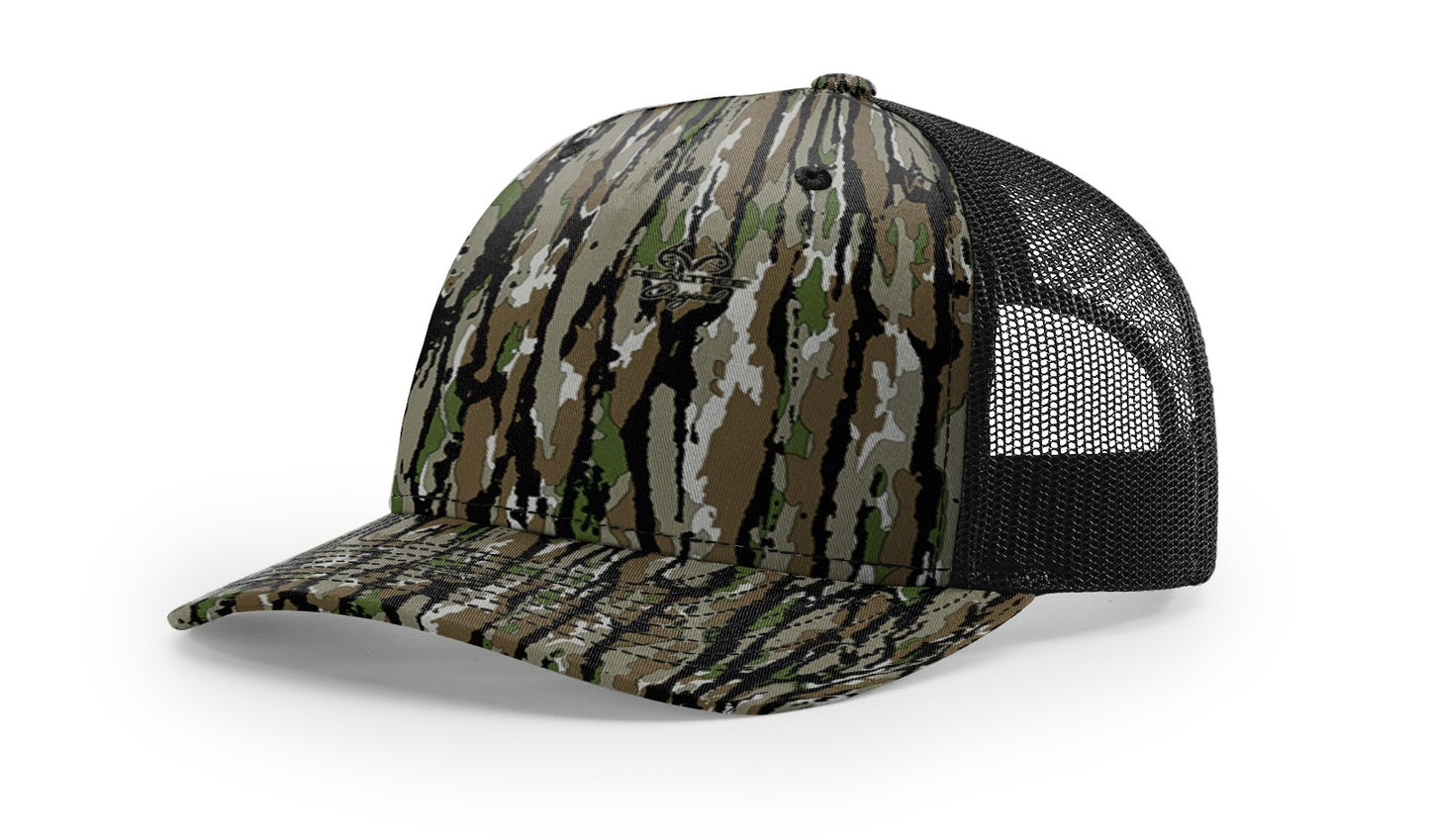 Deer Shed Square Leather Patch Hat Richardson 112