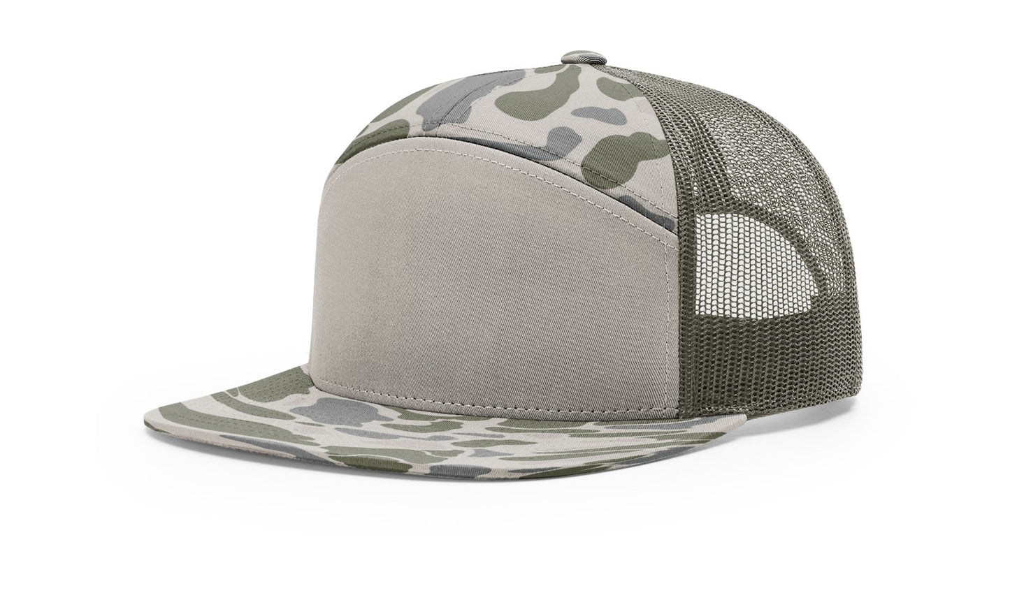 Bustin Heads Leather Patch 7 Panel