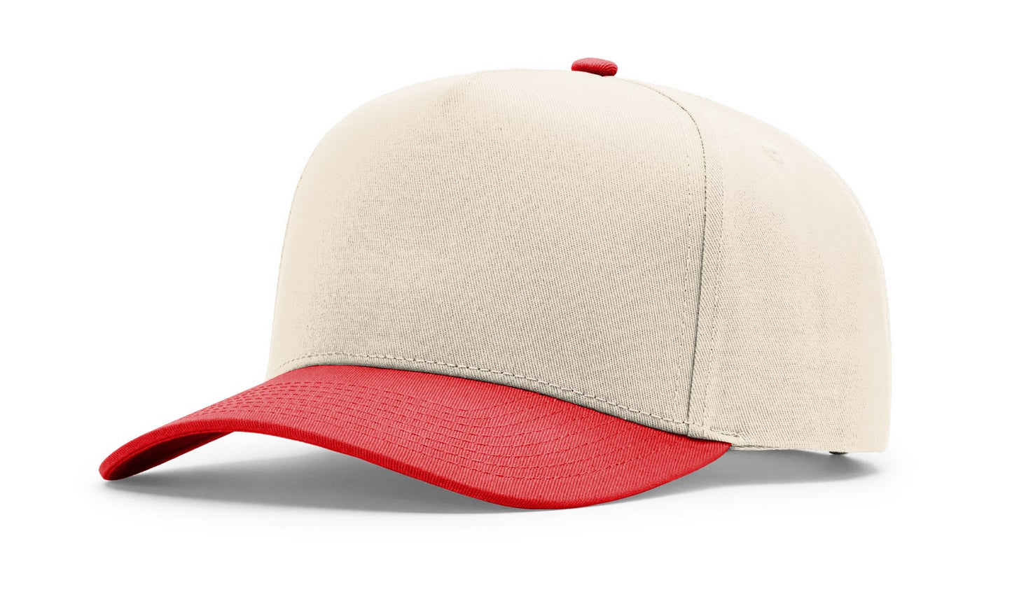 Custom State Leather Patch Hat