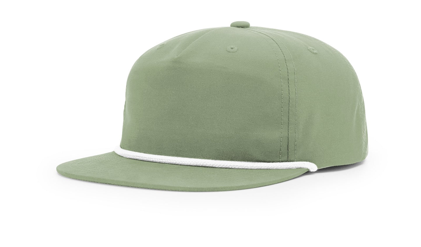 Flying Mallard Leather Patch Hat
