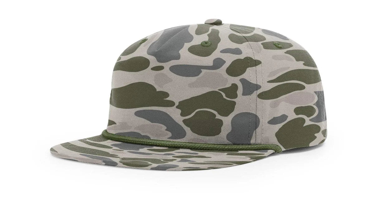 Fighting Bucks Leather Patch Rope Hat