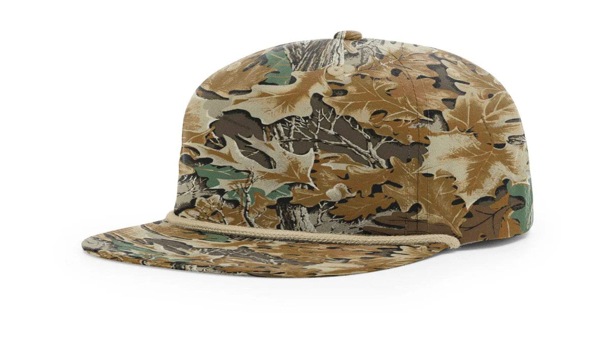 Fighting Bucks Leather Patch Rope Hat