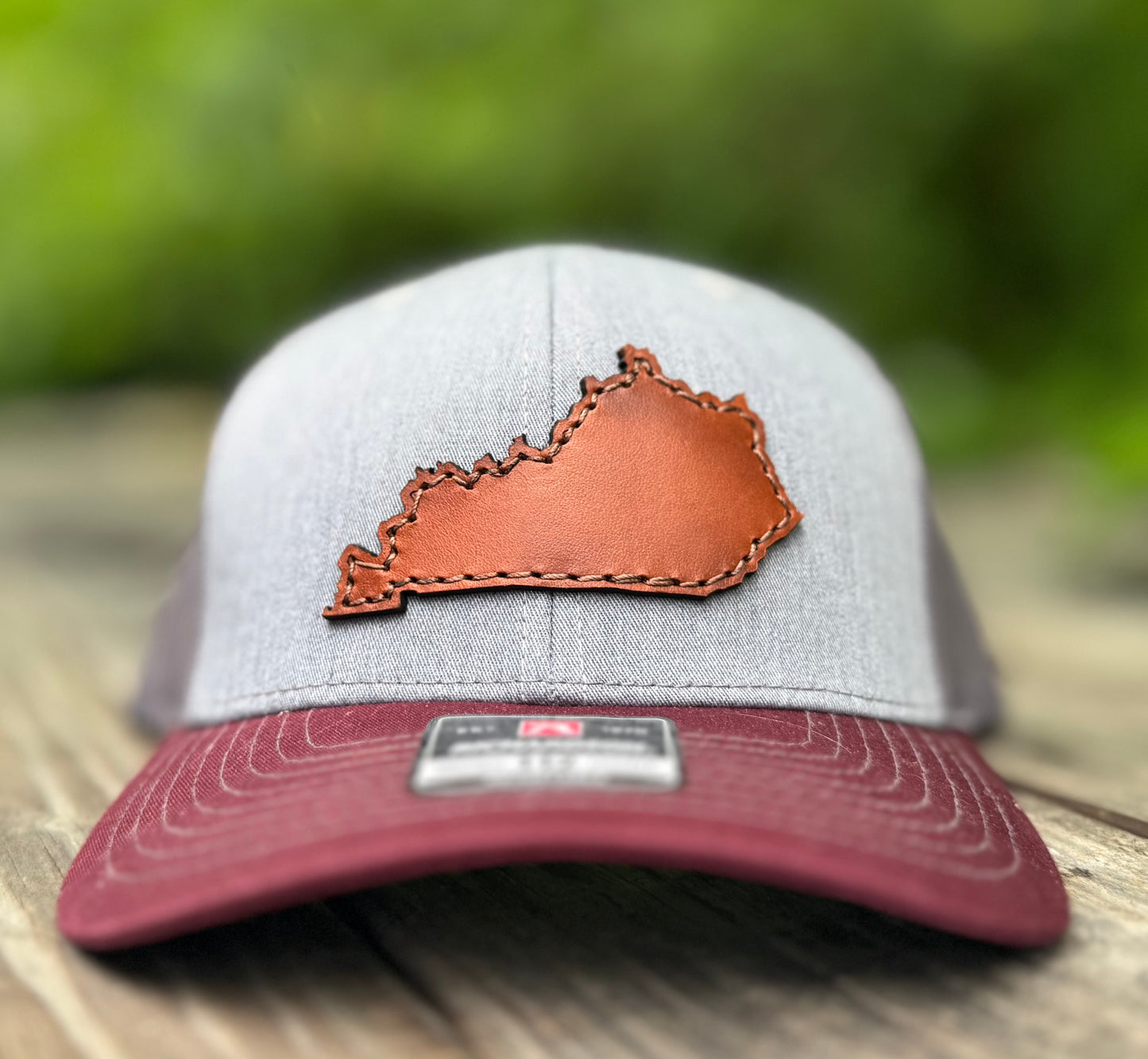 Kentucky Leather Patch Hat Richardson 112