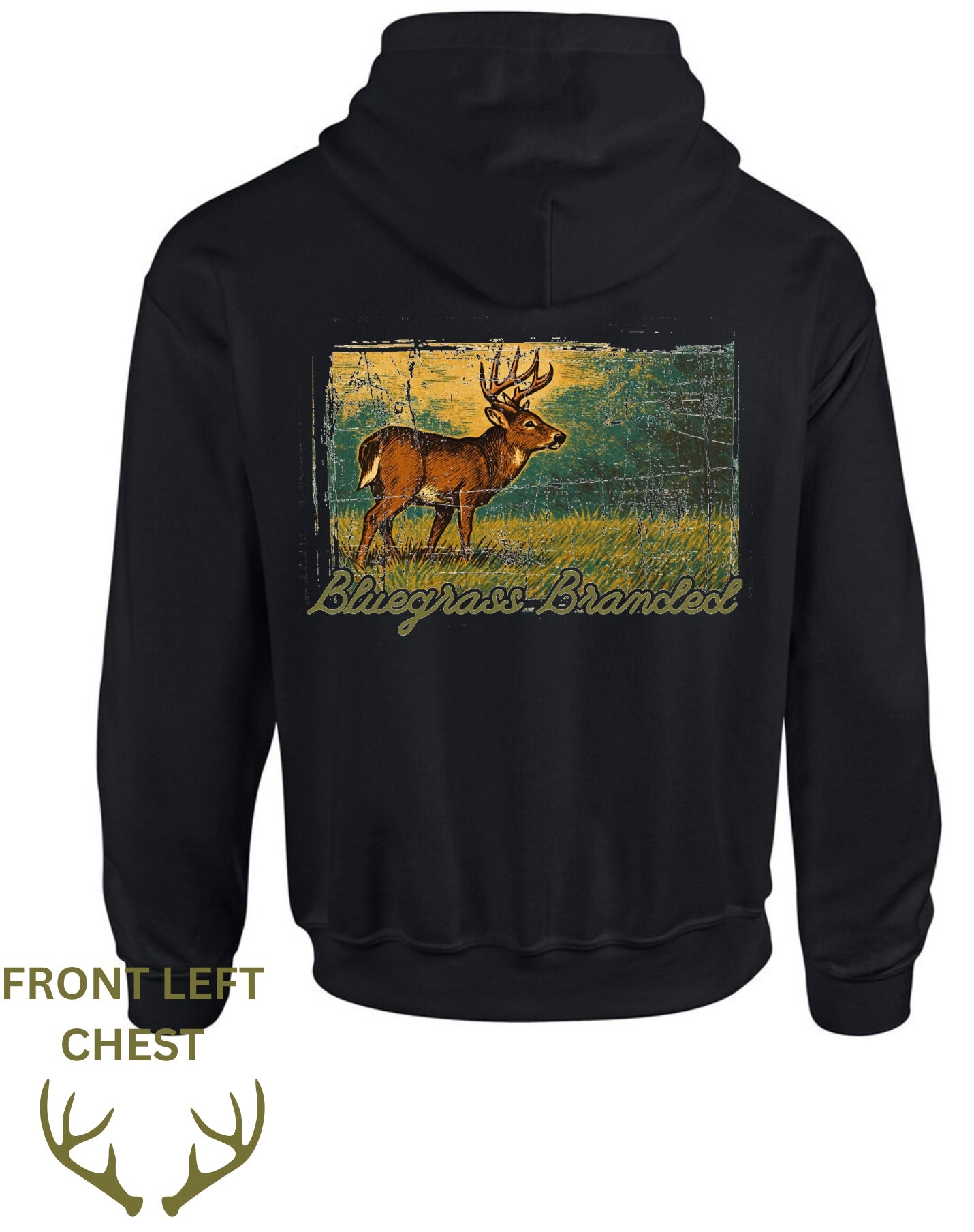Vintage Deer Hoodie S-4XL