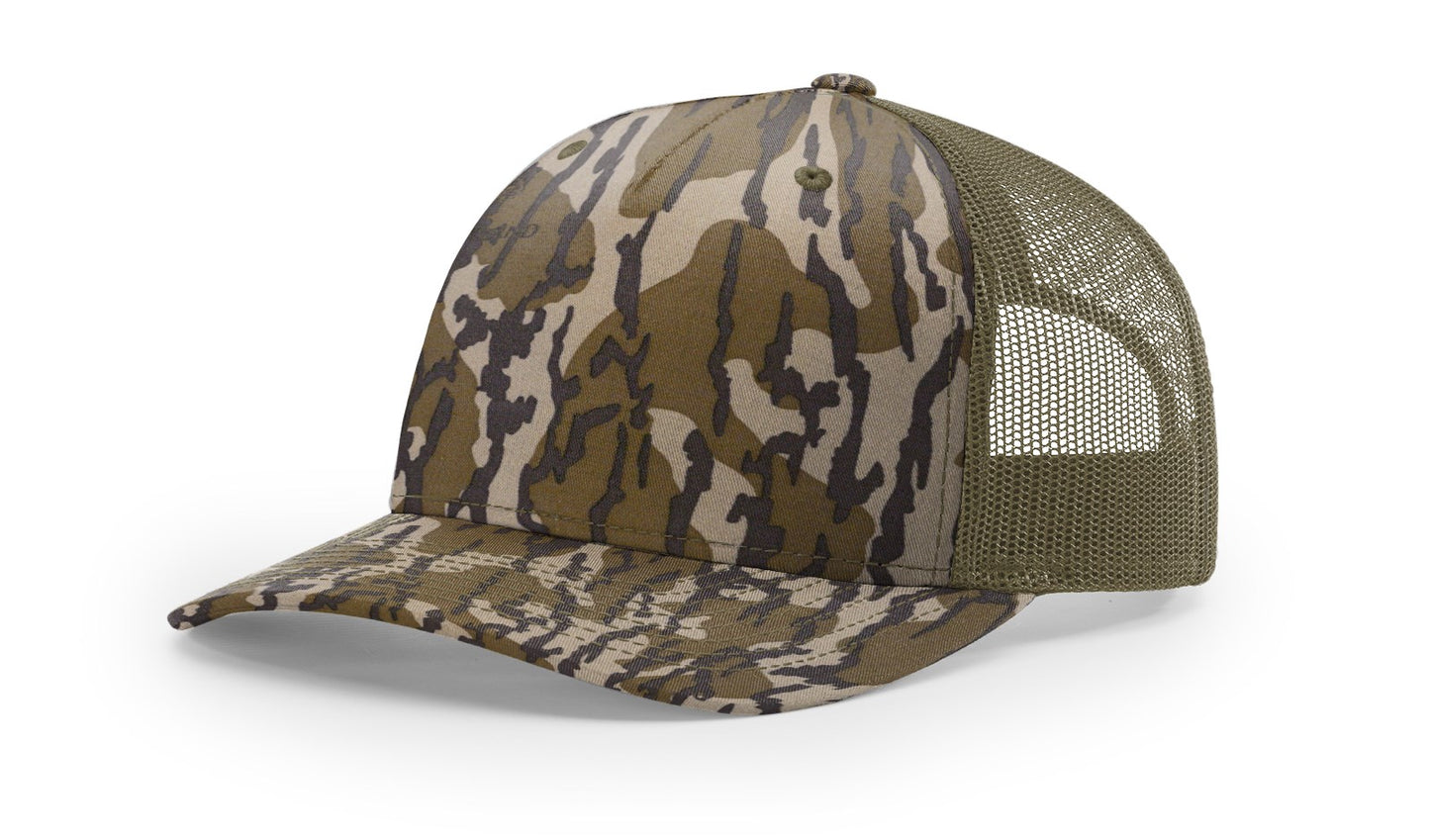 Papaw Deer Antler Leather Patch Hat