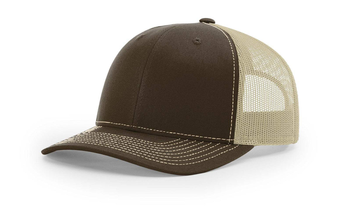 Rabbit Hunting Logo Leather Patch Hat Richardson 112