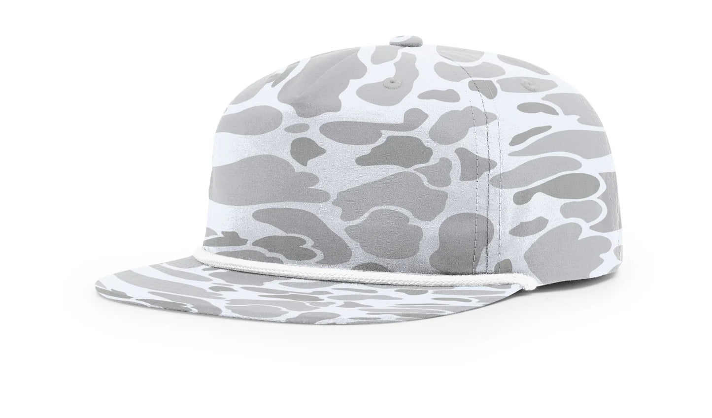 Fighting Bucks Leather Patch Rope Hat
