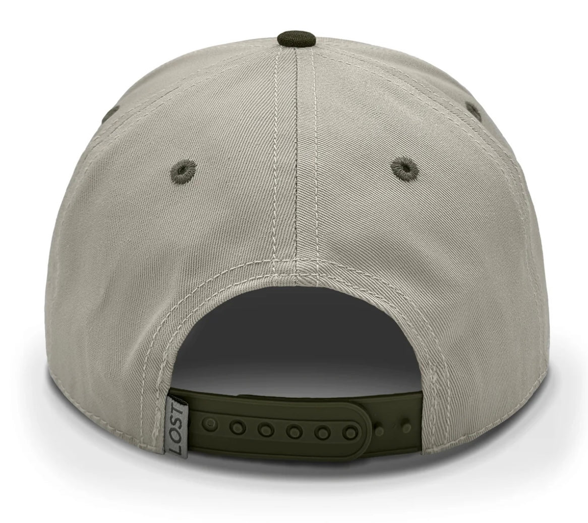 Buck Track Leather Patch Hat
