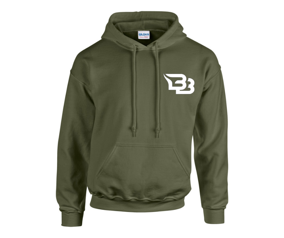 Military Green Thermal Coyote Hoodie