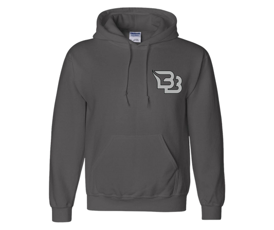 Coyote Hunter Charcoal Hoodie