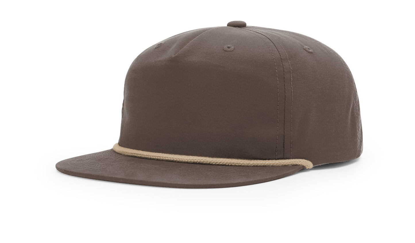 Flying Mallard Leather Patch Hat