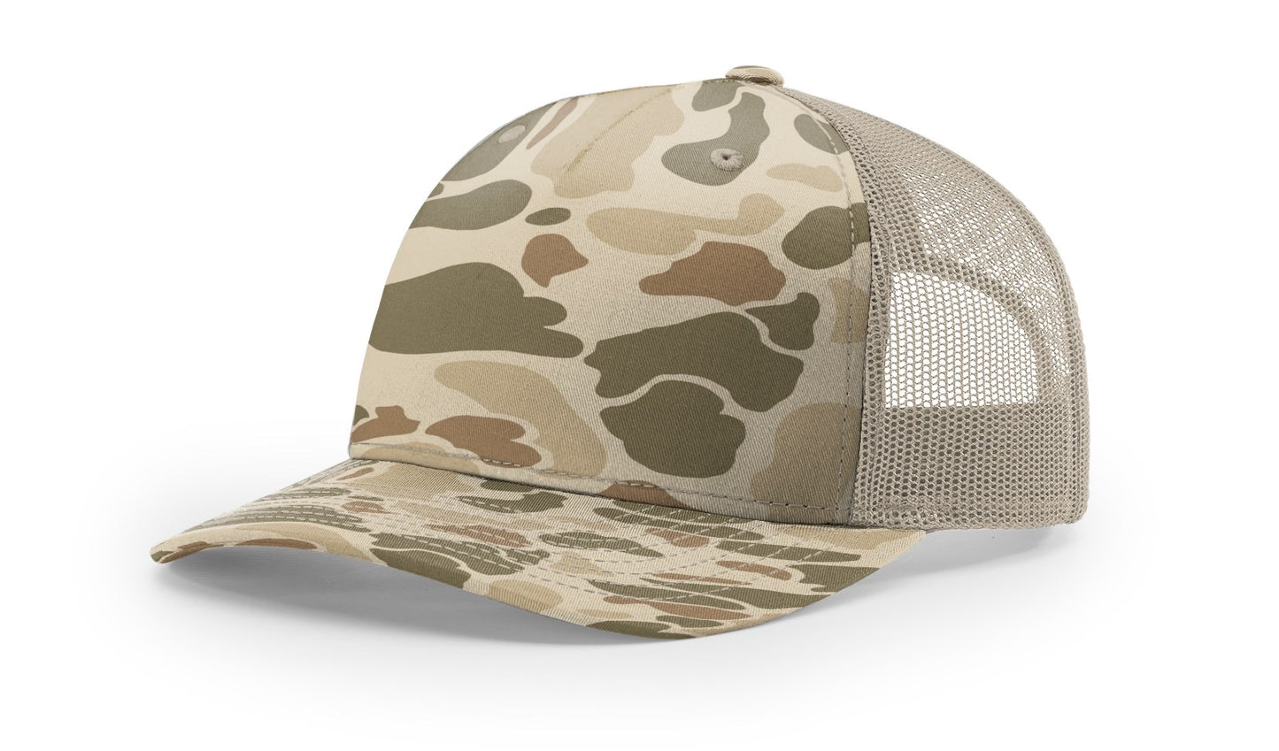 Squirrel Hunting Bluegrass Branded Leather Patch Hat