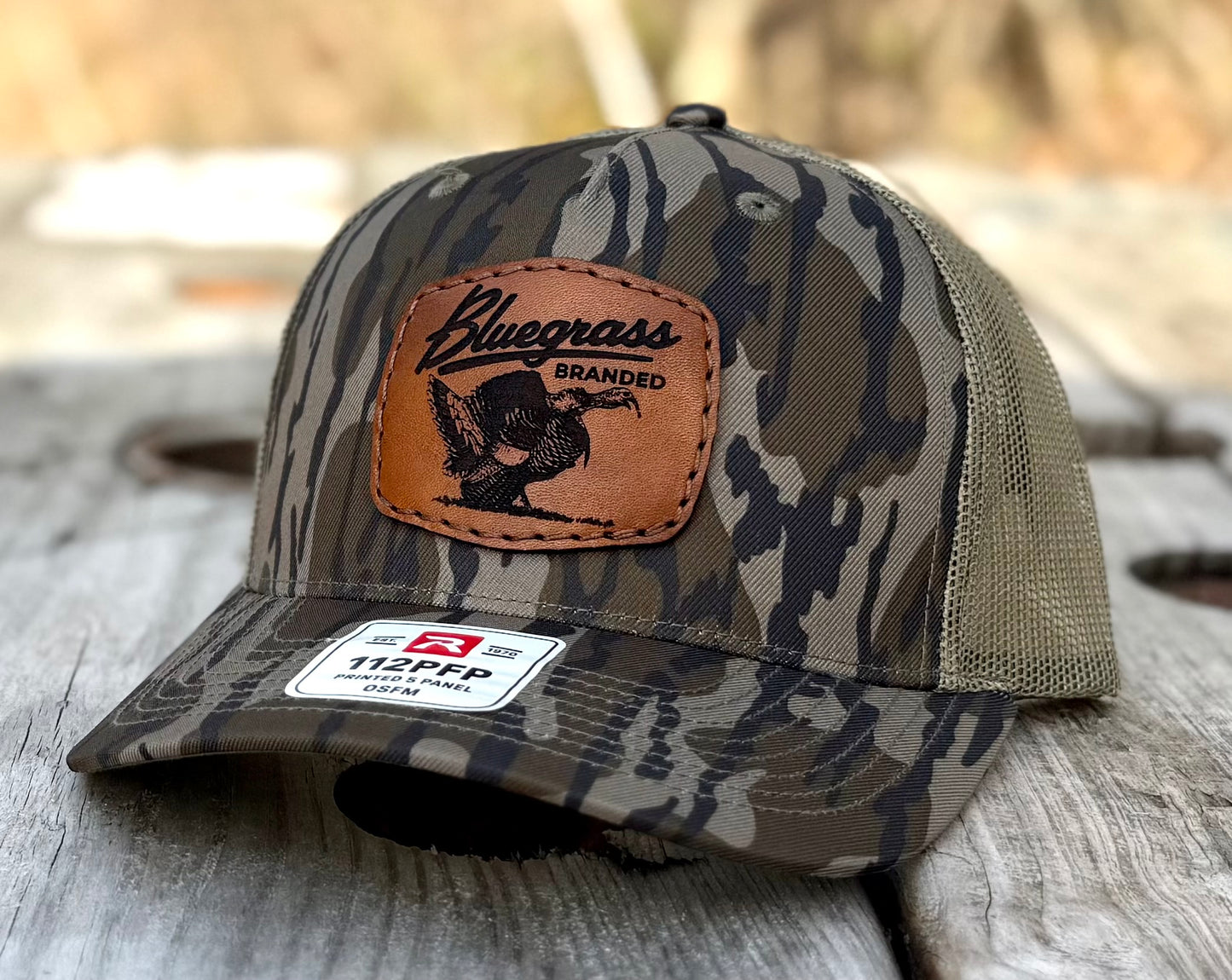 Bluegrass Gobbler 112 Leather Patch Hat