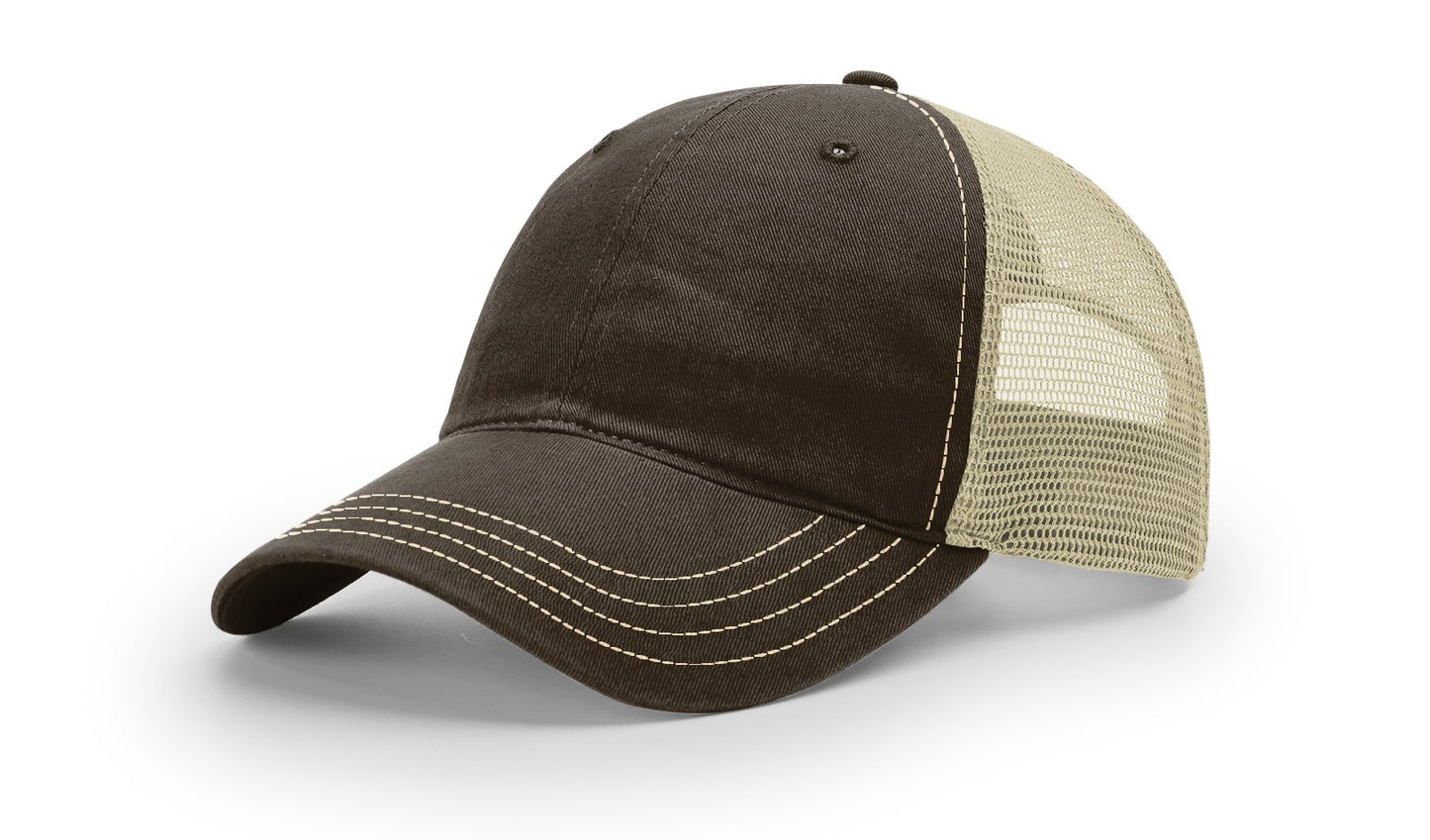 Custom Logo Richardson 111 Leather Patch Hat
