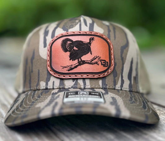 Roosted Gobbler Leather Patch Hat Richardson 112