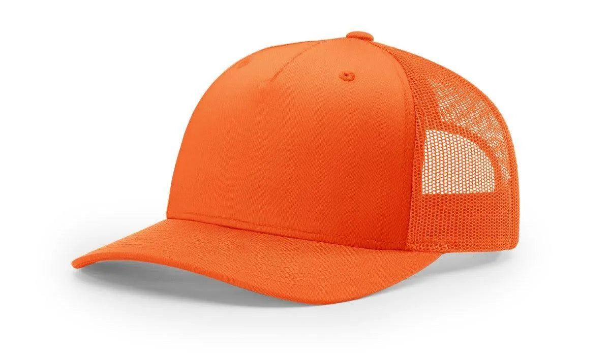 Rabbit Hunting Logo Leather Patch Hat Richardson 112