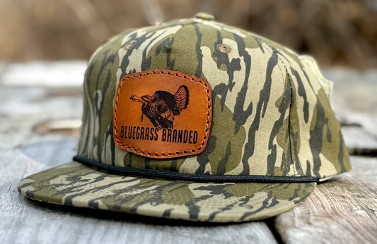 Bluegrass Branded Gobbler Leather Patch Hat