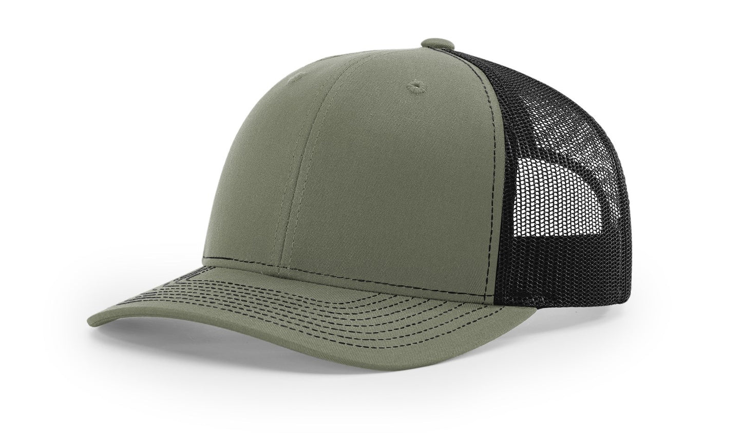 Squirrel Hunting Bluegrass Branded Leather Patch Hat