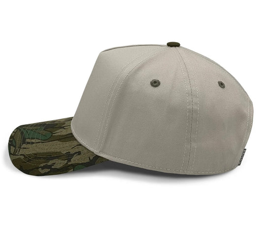 Buck Track Leather Patch Hat