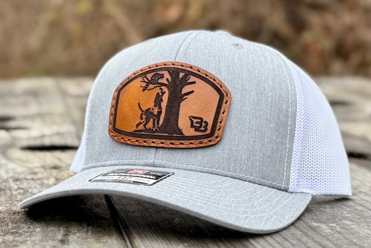 Coon Hunter Leather Patch Hat Richardson 112