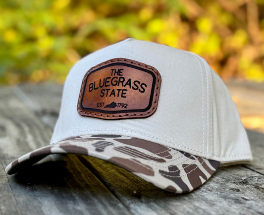 The Bluegrass State Leather Patch Hat