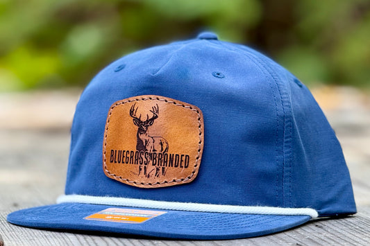Bluegrass Branded Buck Leather Patch