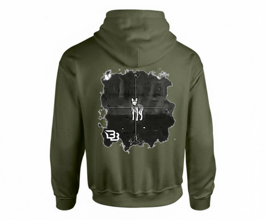 Military Green Thermal Coyote Hoodie