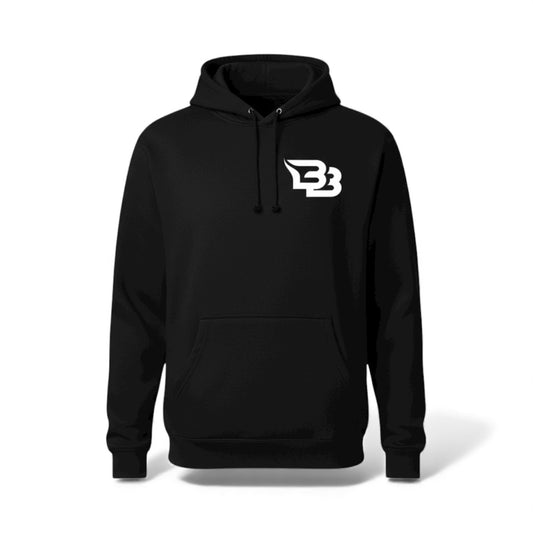 Black Thermal Coyote Hoodie