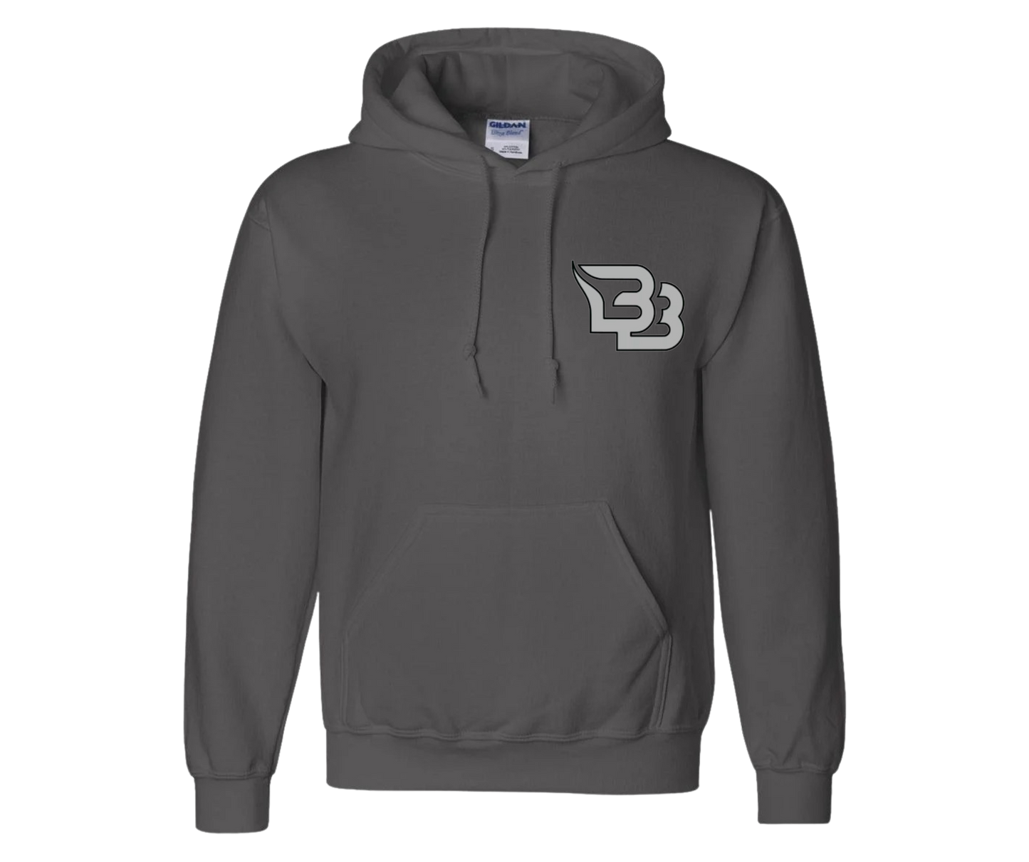 Coyote Hunter Charcoal Hoodie