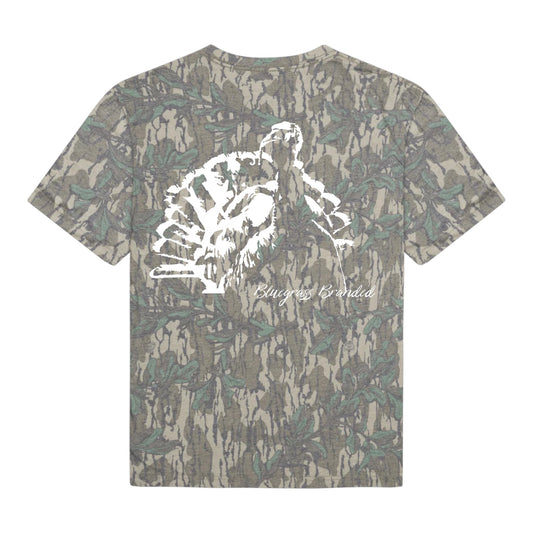 Washed Greenleaf Turkey Track Tee